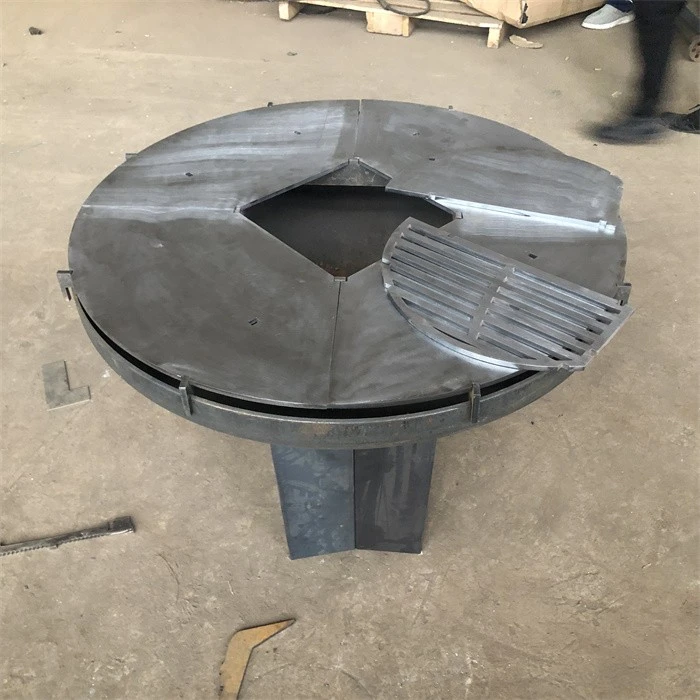 Corten Steel Bbq For Outdoor Use