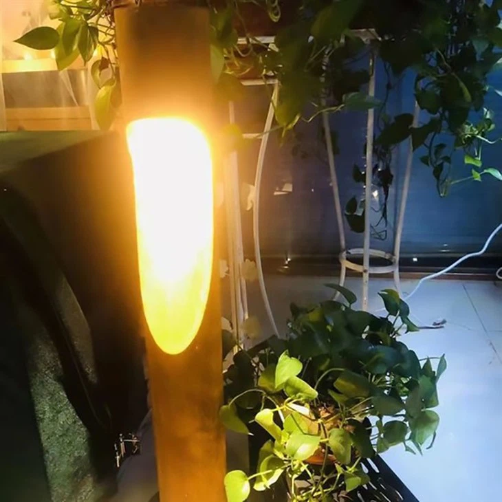 Corten Steel Standing Light Box