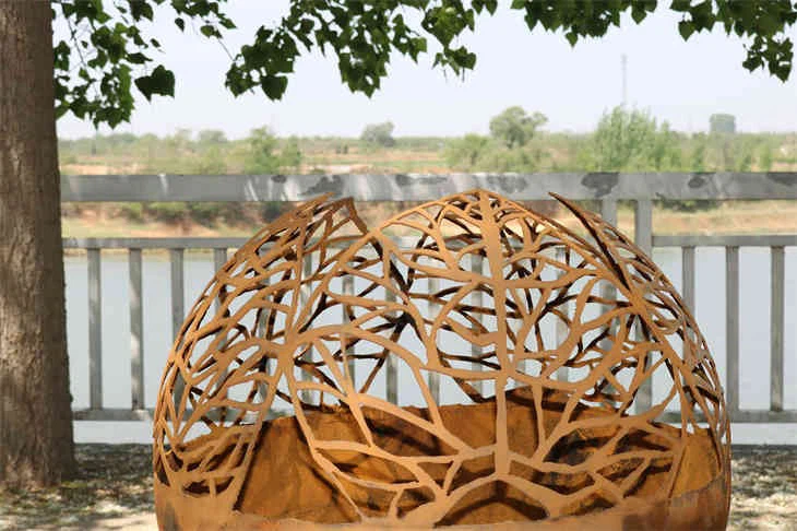 Hot Sale Cheap Outdoor Corten Steel Fire Pit