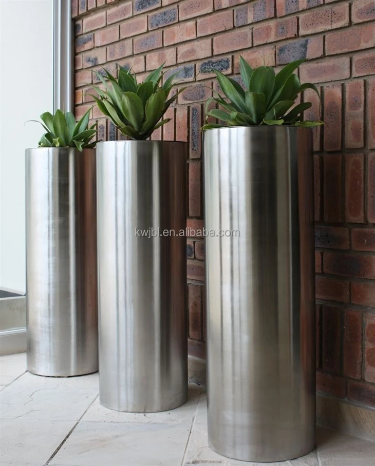 Metal Stainless Steel Flowerpot