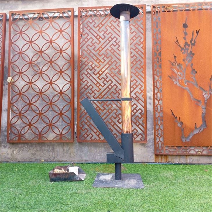 Yard Warm Wood Pellet Heater